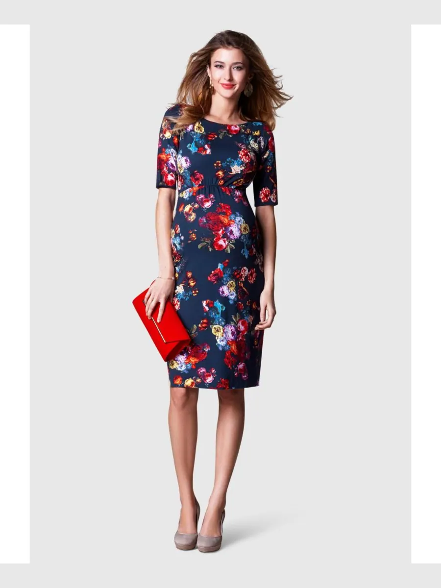 Платье-футляр Tiffany Rose Anna для беременных Tiffany Rose Maternity, Midnight garden — изображение 1 из 8