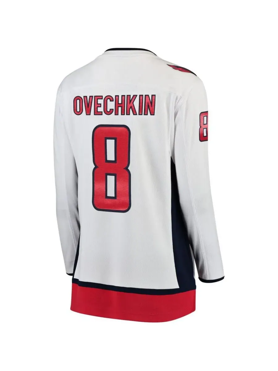 Fanatics Женская белая футболка Александра Овечкина Washington Capitals Breakaway Player Jersey — изображение 2 из 3, белый