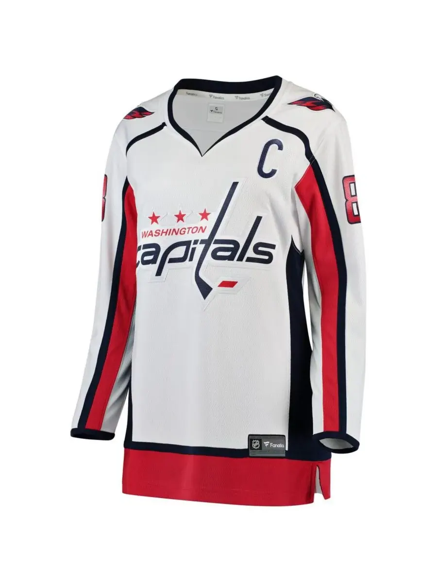 Fanatics Женская белая футболка Александра Овечкина Washington Capitals Breakaway Player Jersey — изображение 3 из 3, белый