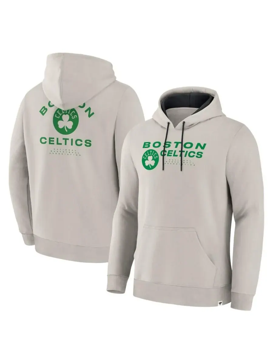 Fanatics Мужская толстовка Off White Boston Celtics Crossover Collection Blocked Shot Premium — изображение 1 из 3