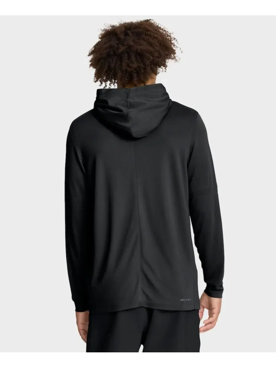Футболка-худи с капюшоном и длинным рукавом, с технологией Dri-FIT, модель Pittsburgh Pirates Nike — изображение 4 из 5