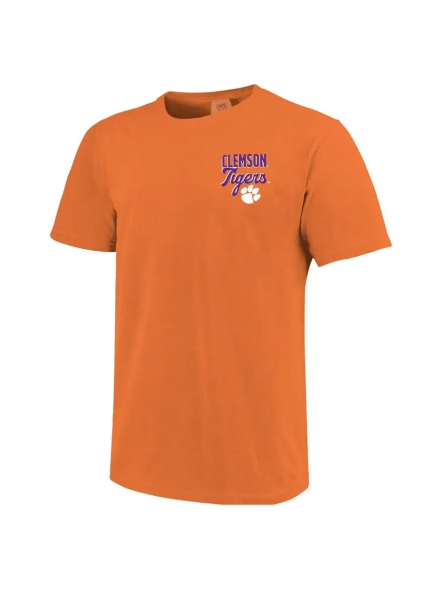 Футболка с принтом Clemson Tigers America's Team Image One — изображение 3 из 3, оранжевый