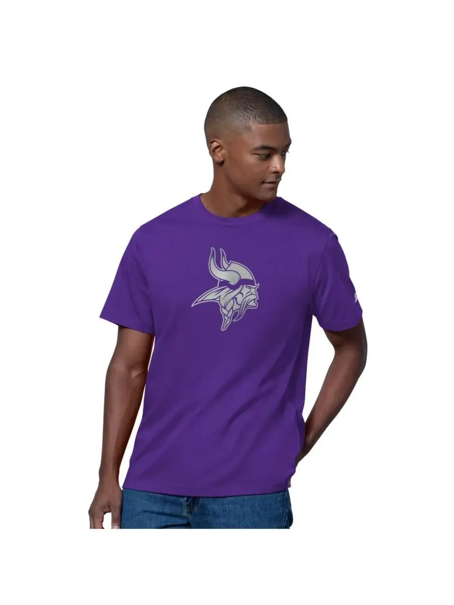 Starter Мужская фиолетовая футболка Minnesota Vikings Thursday Night Gridiron — изображение 1 из 2, фиолетовый