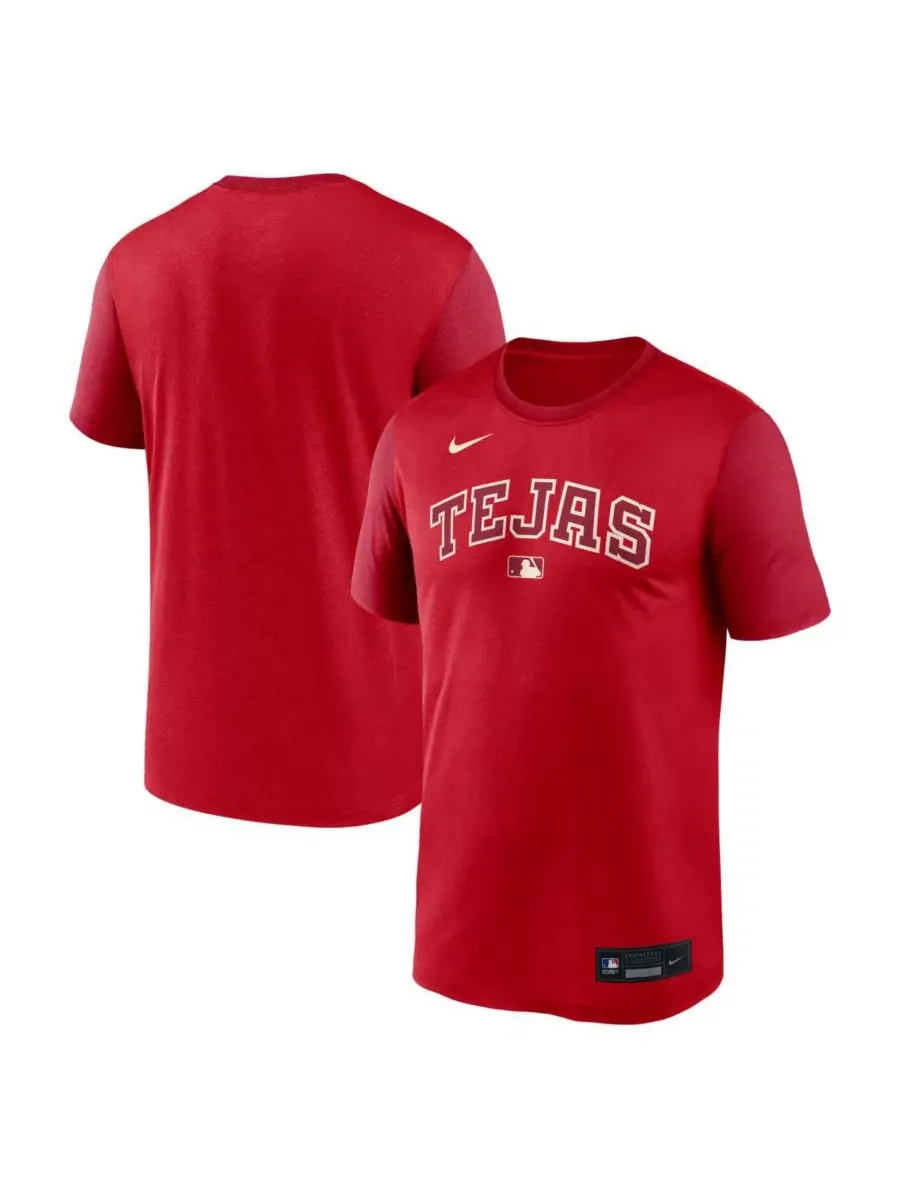 Футболка с коротким рукавом и принтом, Legend Dri-FIT Nike — изображение 1 из 3, красный