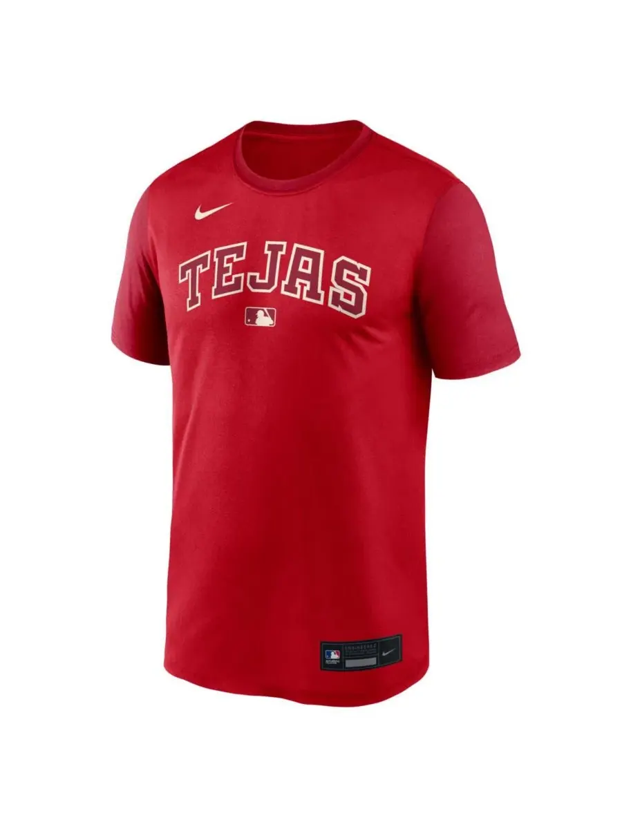 Футболка с коротким рукавом и принтом, Legend Dri-FIT Nike — изображение 3 из 3, красный