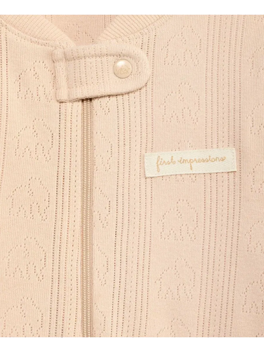 Детский комбинезон Everyday Baby Essentials для мальчиков из хлопка с ажурной отделкой и — изображение 4 из 4