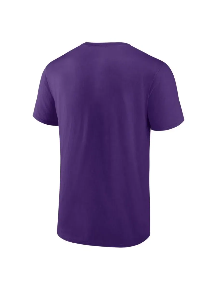 Футболка с принтом Primary Logo Minnesota Vikings Logo Athletic — изображение 3 из 3, фиолетовый