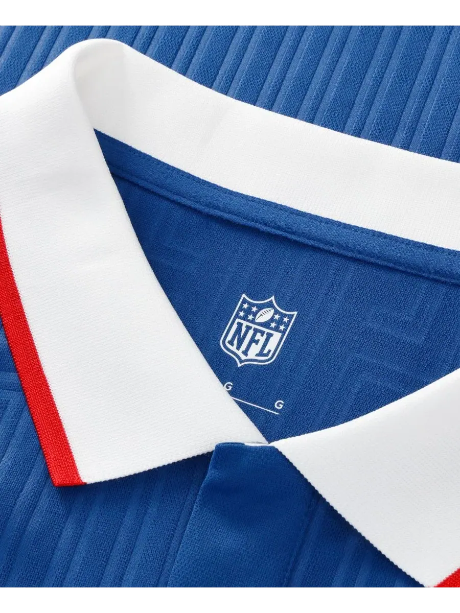 Футболка-поло с воротником Football x Football, New York Giants Fanatics — изображение 2 из 5, королевский