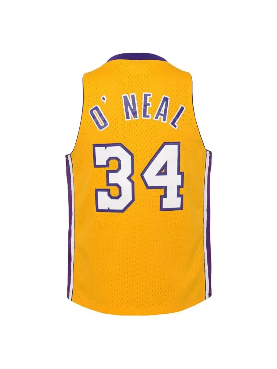 Баскетбольная джерси Shaquille O'Neal Los Angeles Lakers Mitchell & Ness — изображение 3 из 3, золото