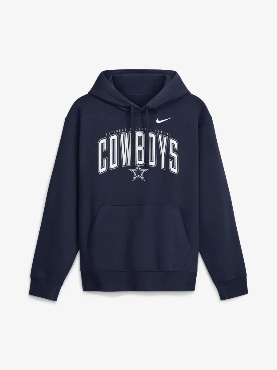 Худи из флиса с капюшоном Expect Victory Club Nike — изображение 1 из 2, темно-синий