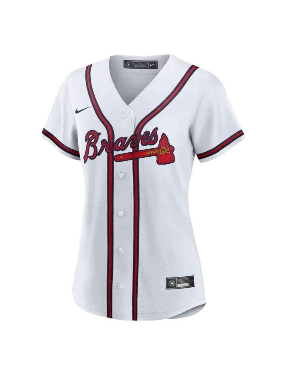 Джерси Nike Atlanta Braves Рональд Акунья — изображение 2 из 3, белый