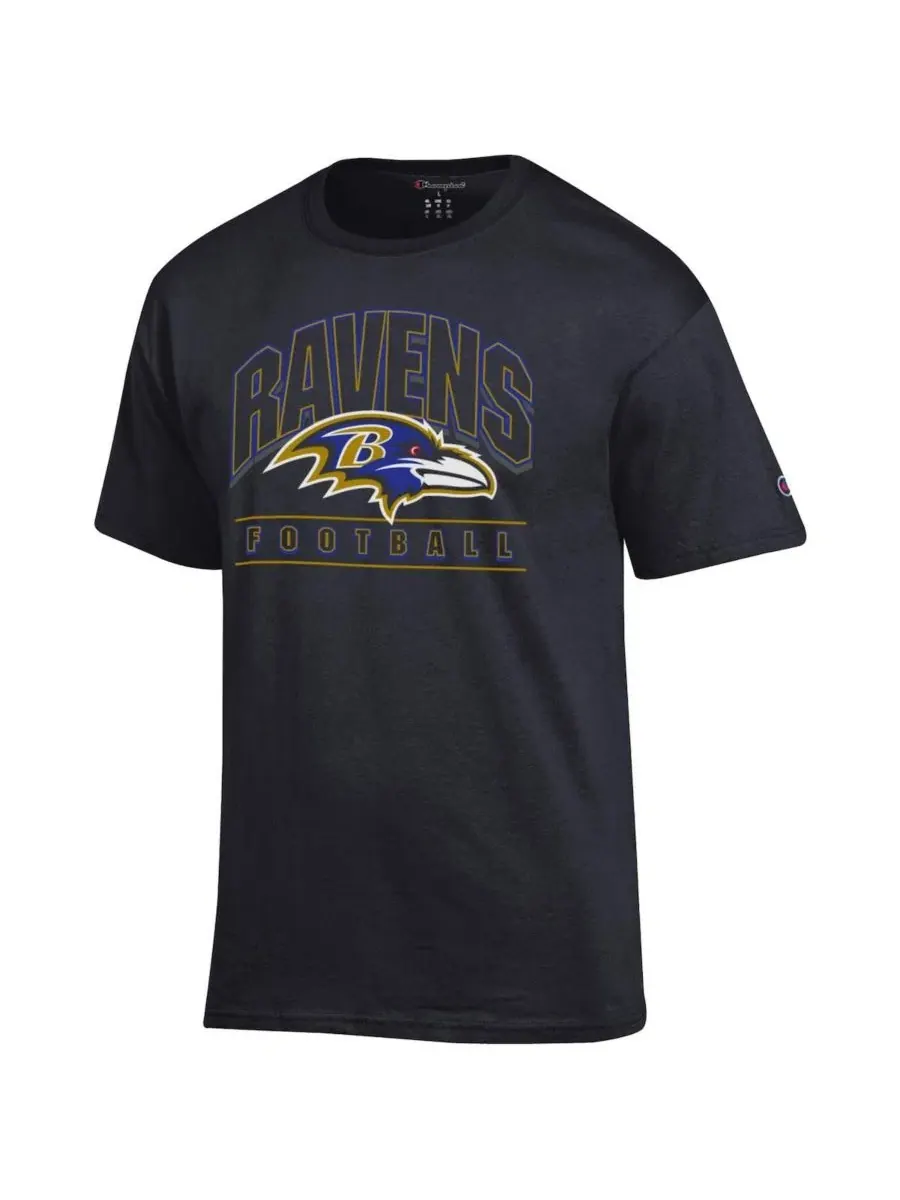 Футболка с принтом Baltimore Ravens Champion — изображение 3 из 3