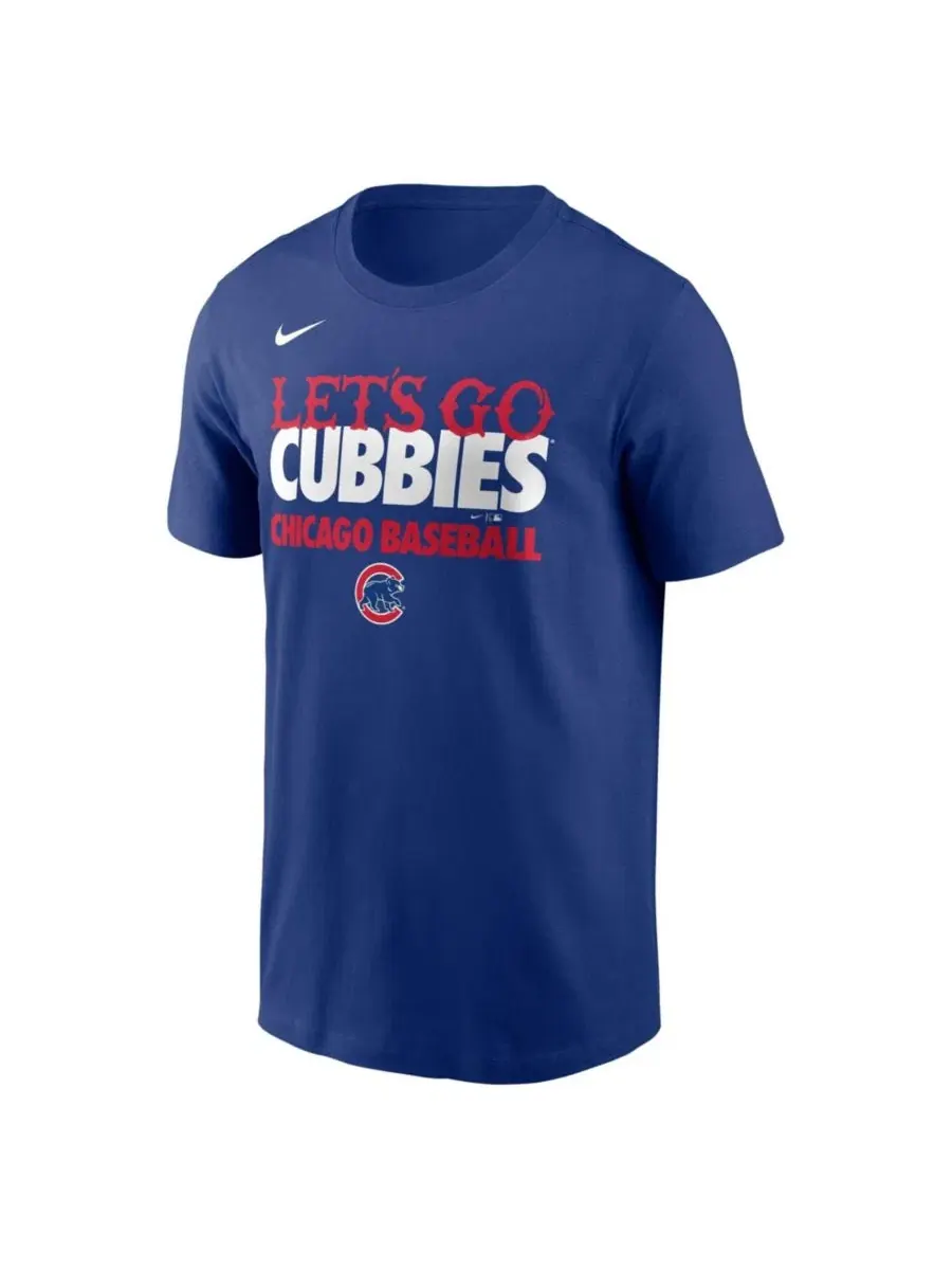 Футболка Nike Chicago Cubs City Connect Handwriting Club — изображение 2 из 3, королевский