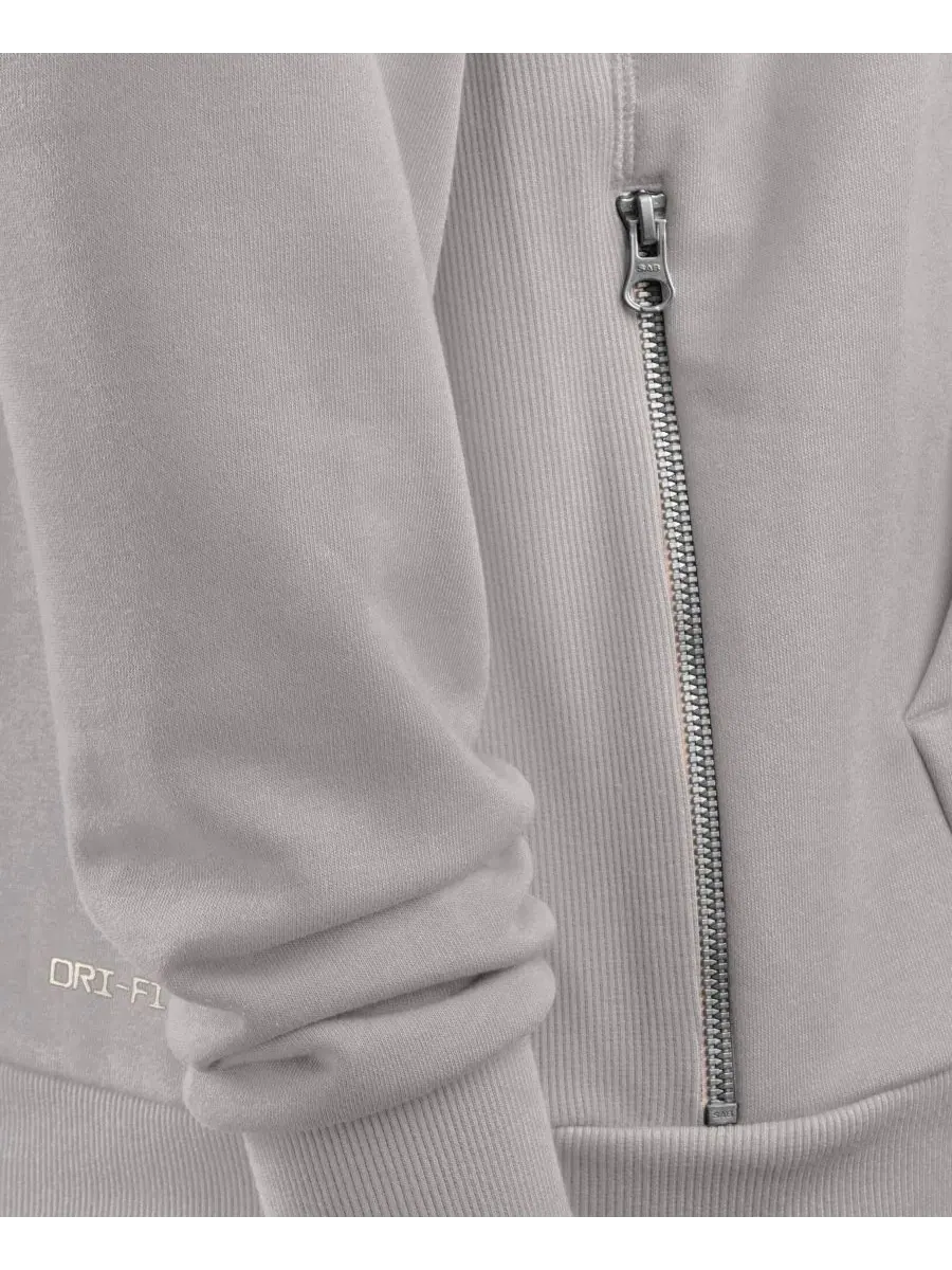 Толстовка Nike Ohio State Buckeyes 2026 Sideline Standard Issue Dri-FIT Full-Zip — изображение 3 из 4, серый