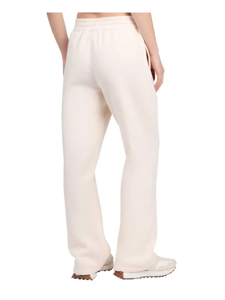 Женские флисовые брюки с высокой посадкой Pastel High Waisted Fleece Pants Starter — изображение 2 из 3, бежевый