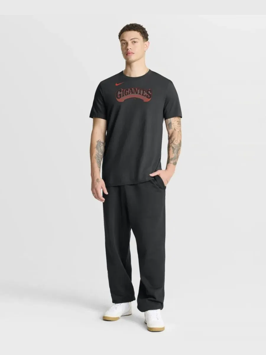 Футболка с принтом Alternate Wordmark Nike — изображение 2 из 3, черный