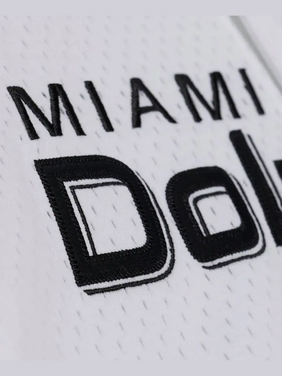 Бейсбольная джерси с полной застежкой Monochrome Mitchell & Ness — изображение 2 из 5, белый