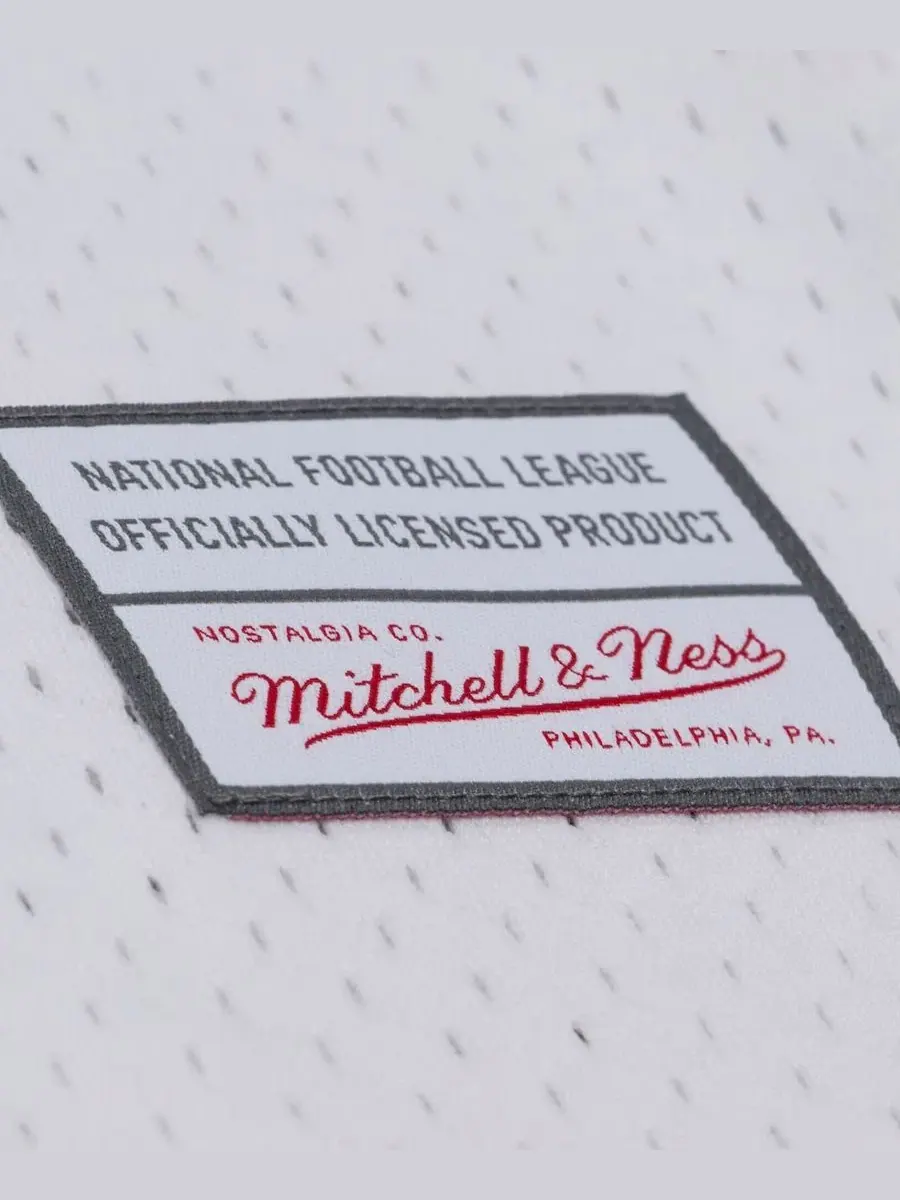 Бейсбольная джерси с полной застежкой Monochrome Mitchell & Ness — изображение 3 из 5, белый