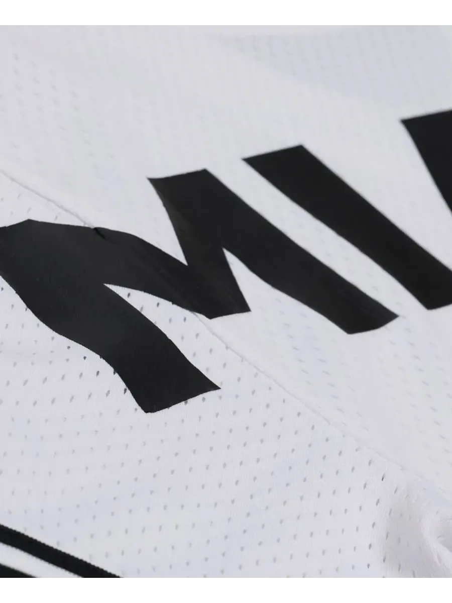 Бейсбольная джерси с полной застежкой Monochrome Mitchell & Ness — изображение 4 из 5, белый