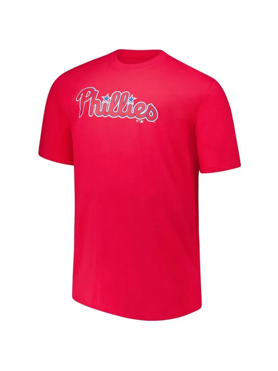 Футболка с длинным рукавом Bryce Harper Red Philadelphia Phillies Fanatics — изображение 2 из 3, красный