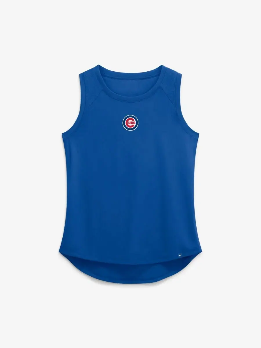 Топ без рукавов с сетчатой спинкой Chicago Cubs Fanatics — изображение 2 из 5, королевский