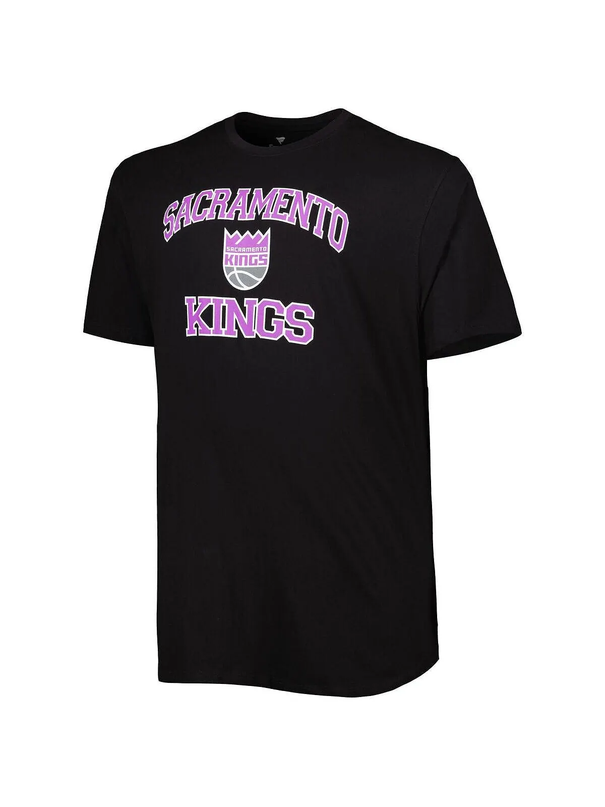 Мужская черная футболка sacramento kings big and tall heart and soul Profile — изображение 2 из 3, черный
