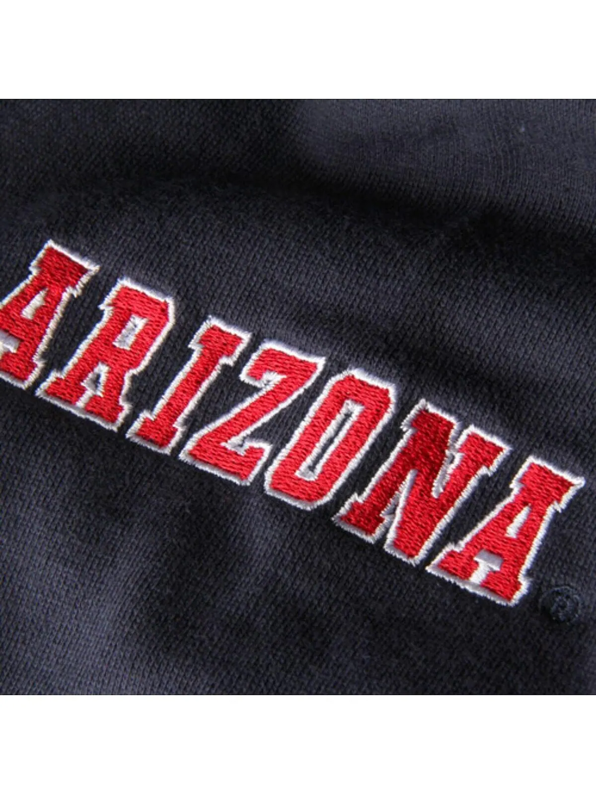 Женский темно-синий пуловер с капюшоном и большим логотипом Arizona Wildcats Stadium Athletic — изображение 2 из 3