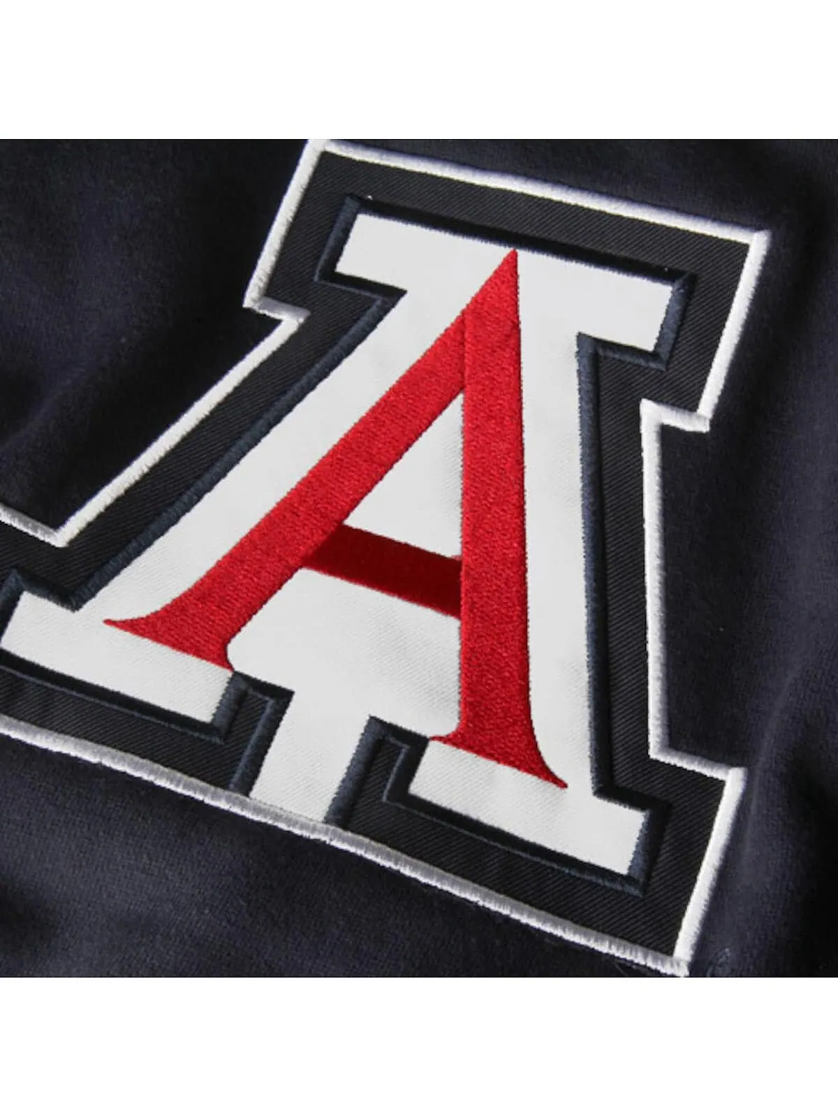 Женский темно-синий пуловер с капюшоном и большим логотипом Arizona Wildcats Stadium Athletic — изображение 3 из 3