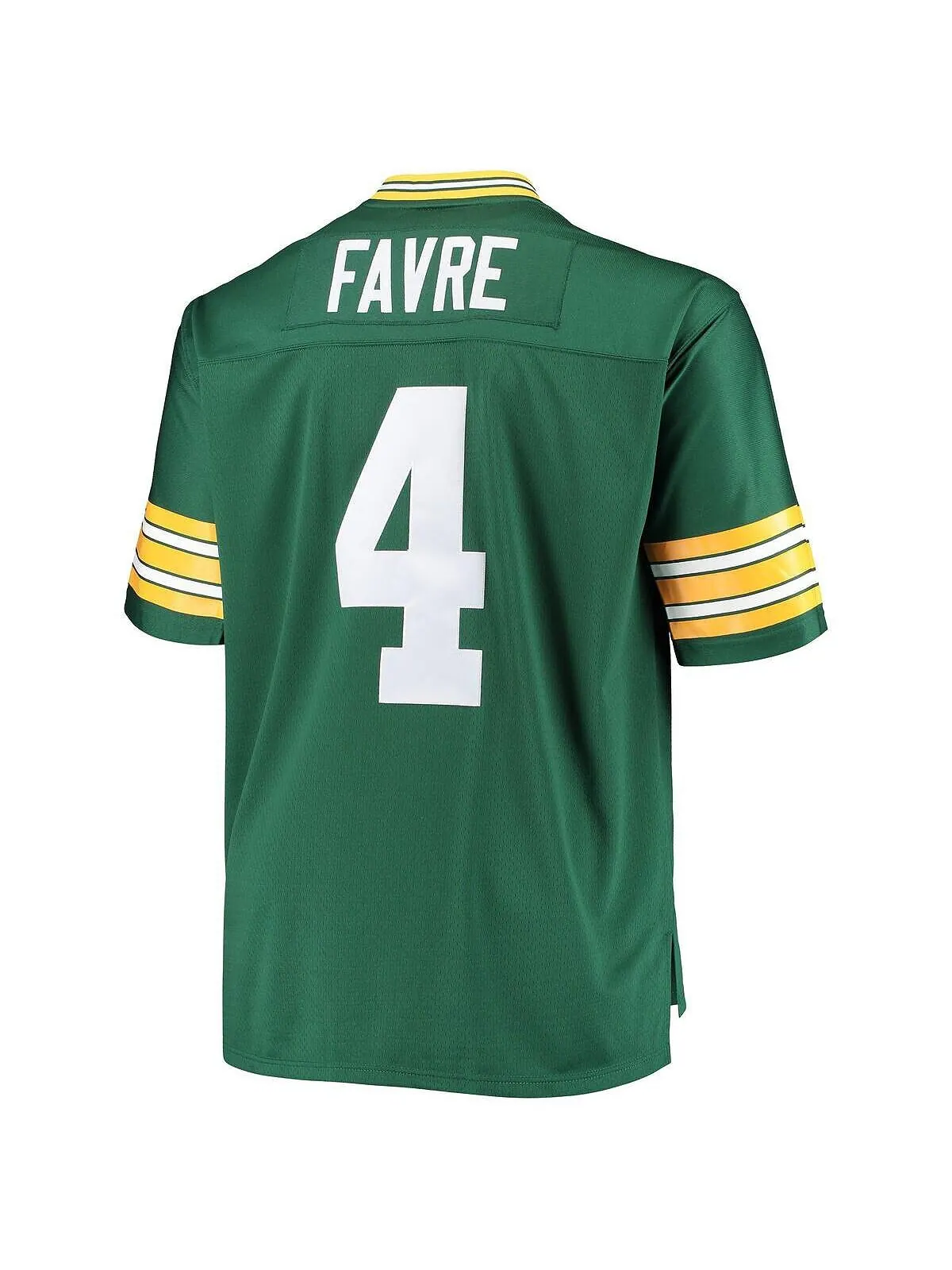 Мужская футболка brett favre green green bay packers big and tall 1996 года, копия джерси для — изображение 2 из 3, зеленый
