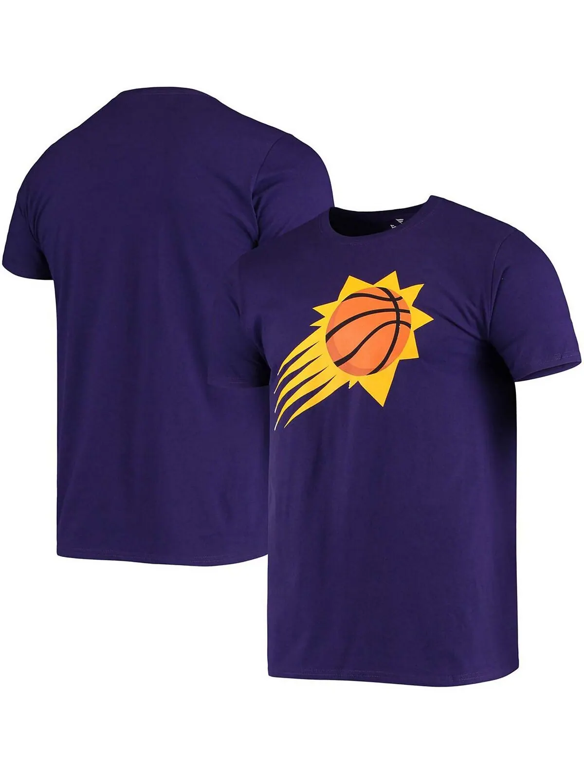 Мужская фиолетовая футболка с логотипом phoenix suns primary team Fanatics — изображение 1 из 3, фиолетовый