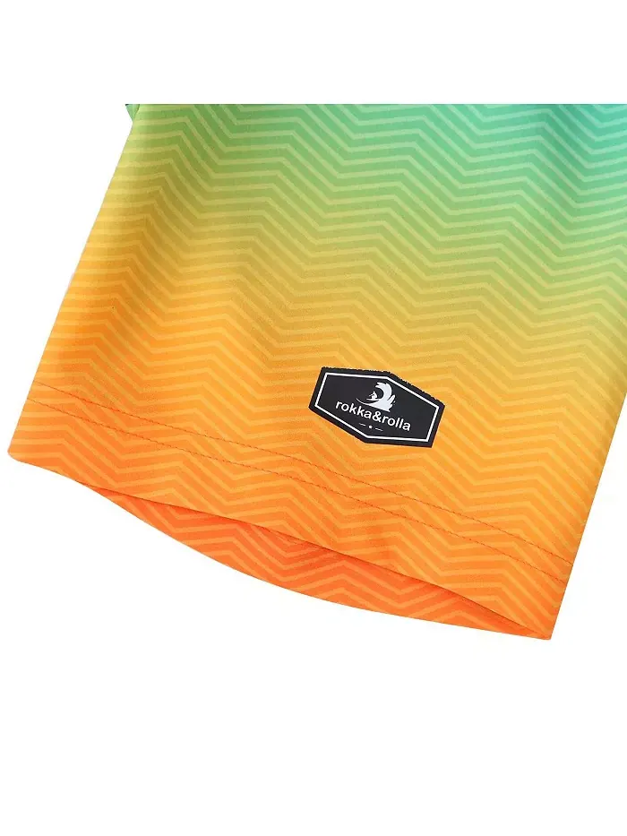 Мальчиковые плавки для плавания Board Shorts с 4-сторонней растяжкой, быстросохнущие, с сетчатой — изображение 5 из 10