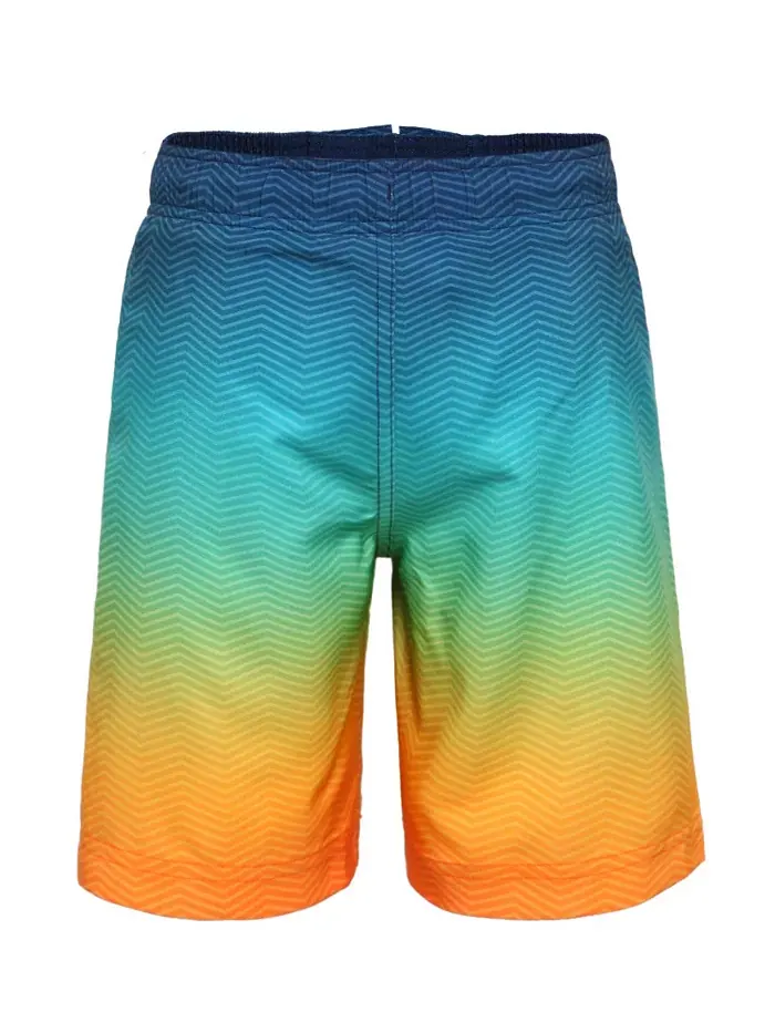 Мальчиковые плавки для плавания Board Shorts с 4-сторонней растяжкой, быстросохнущие, с сетчатой — изображение 10 из 10
