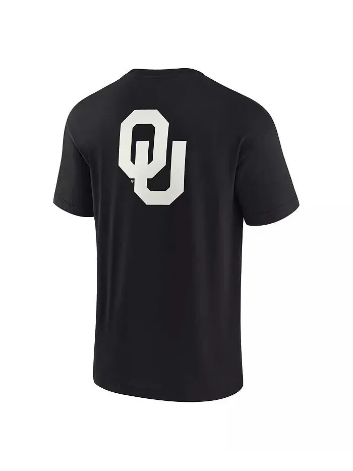 Черная мужская и женская супермягкая футболка Oklahoma Earlys с коротким рукавом Fanatics Signature — изображение 2 из 3