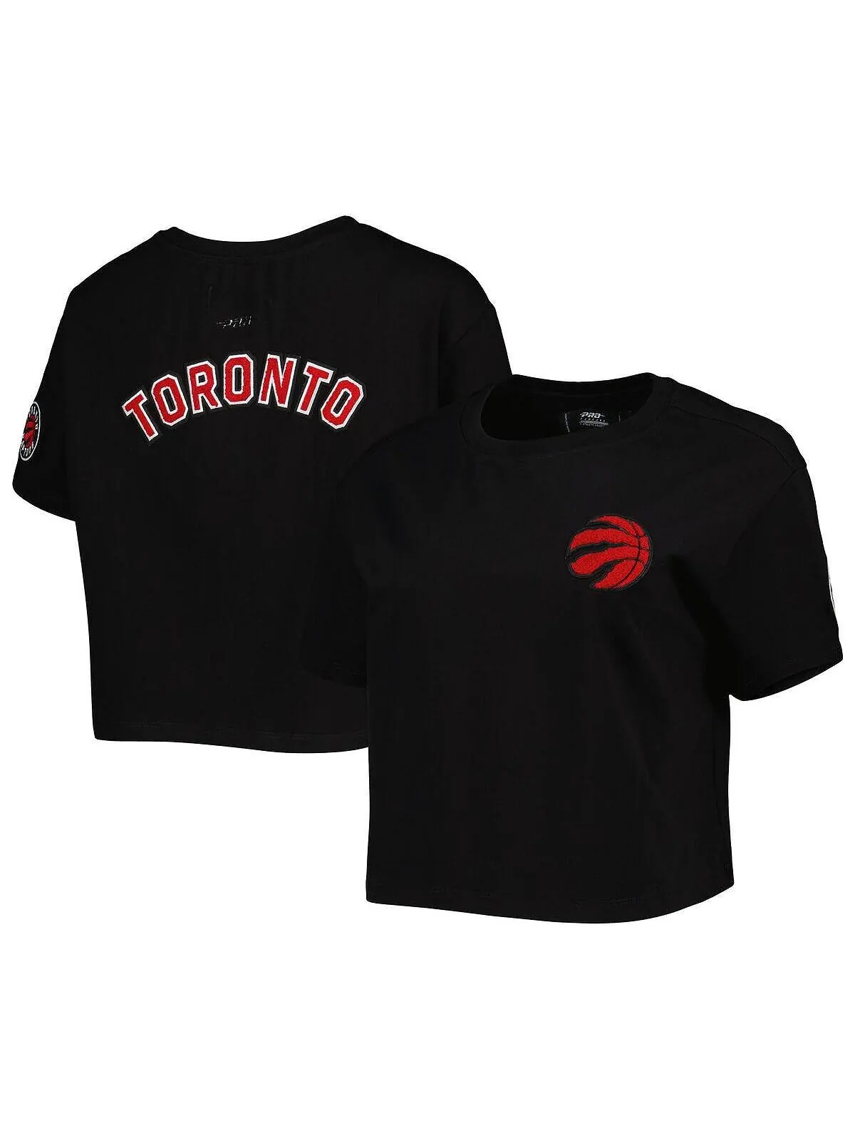 Женская черная футболка свободного кроя Toronto Raptors Classics Pro Standard — изображение 1 из 4, черный