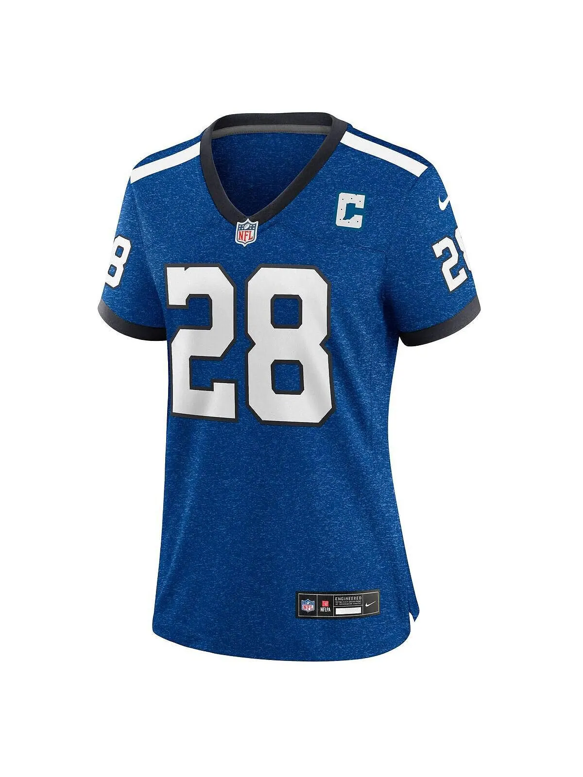 Женская футболка Jonathan Taylor Royal Indianapolis Colts Indiana Nights Alternate Game Nike — изображение 2 из 3