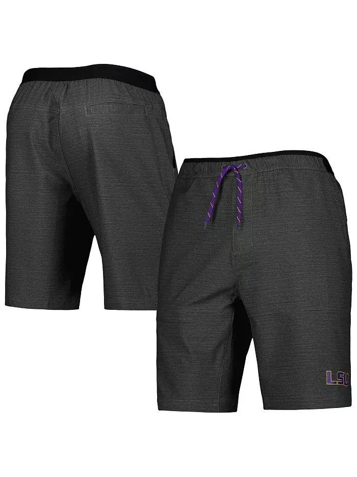 Мужские серые шорты LSU Tigers Twisted Creek Omni-Shield Columbia — изображение 1 из 2