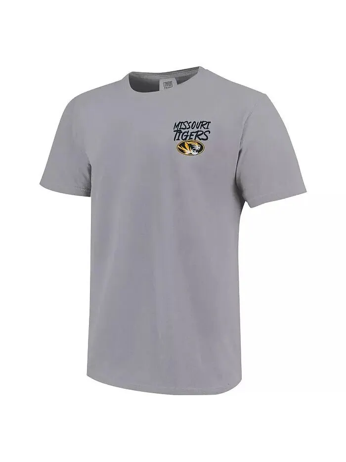 Футболка Big Boys and Girls Grey Missouri Tigers Hyperlocal Comfort Colors Image One — изображение 3 из 3