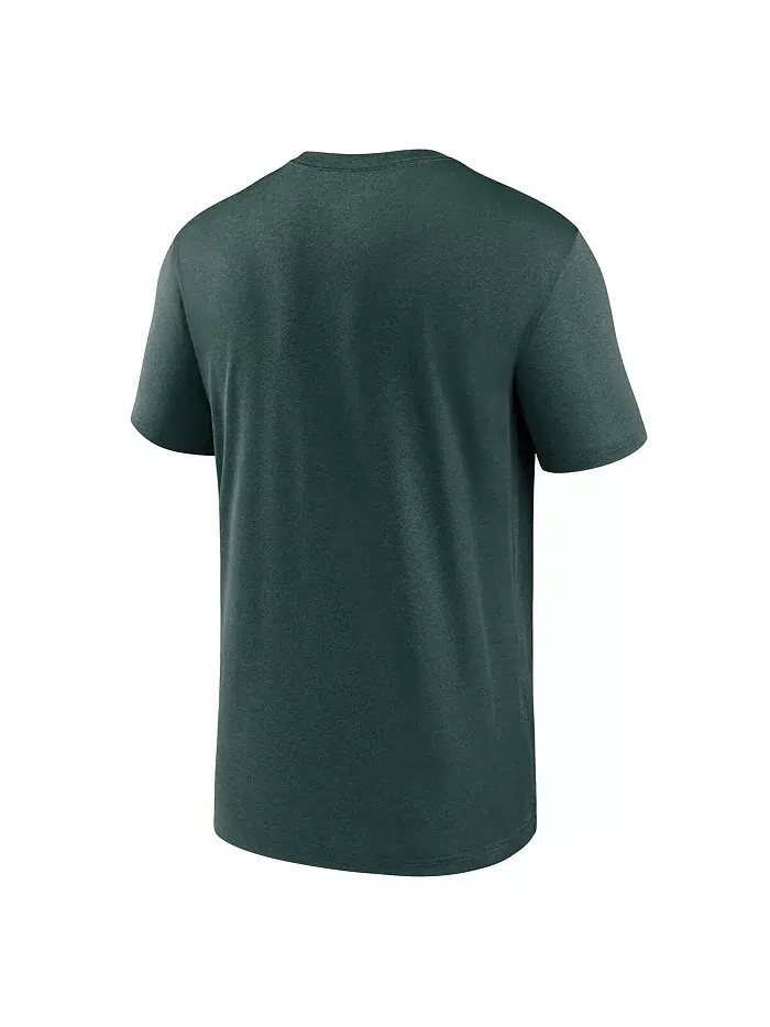 Мужская футболка Michigan State Spartans Primetime Legend Alternate Logo зеленого цвета Nike — изображение 2 из 3
