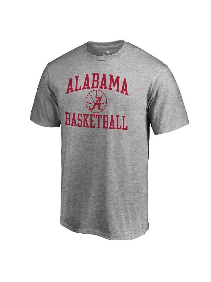 Мужская серая футболка с логотипом Alabama Crimson Tide In Bounds Fanatics — изображение 1 из 2, серый