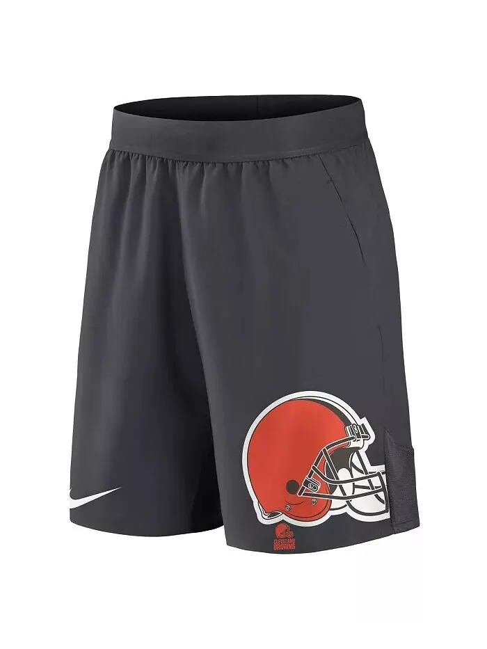 Мужские шорты Cleveland Browns Stretch Performance антрацитового цвета Nike — изображение 2 из 3