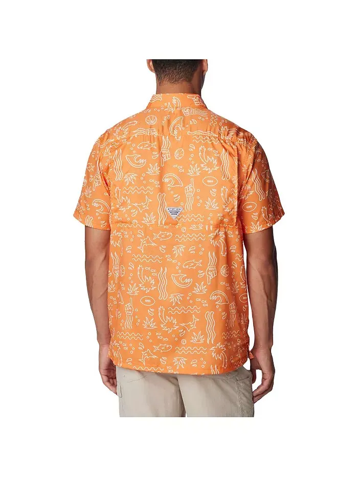 Мужская рубашка на пуговицах Tennessee Orange Tennessee Volunteers Super Slack Tide Omni-Wick — изображение 2 из 2