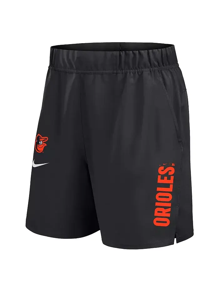 Мужские черные шорты Baltimore Orioles Woven Victory Performance Nike — изображение 2 из 3