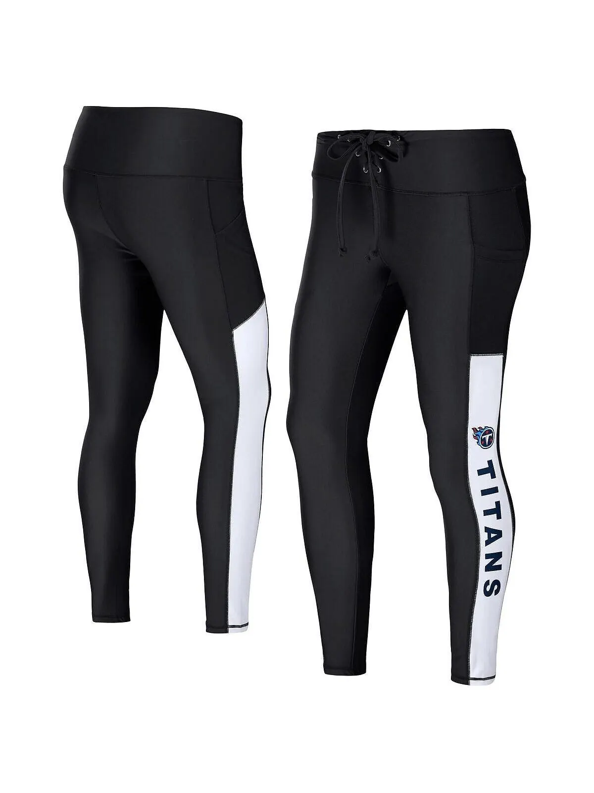 Женские черные леггинсы Tennessee Titans WEAR by Erin Andrews — изображение 1 из 3, черный