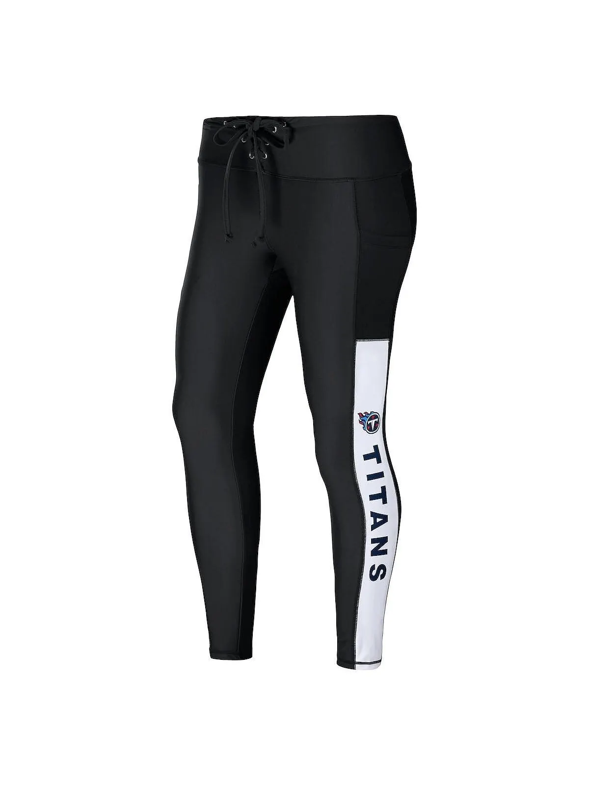 Женские черные леггинсы Tennessee Titans WEAR by Erin Andrews — изображение 2 из 3, черный