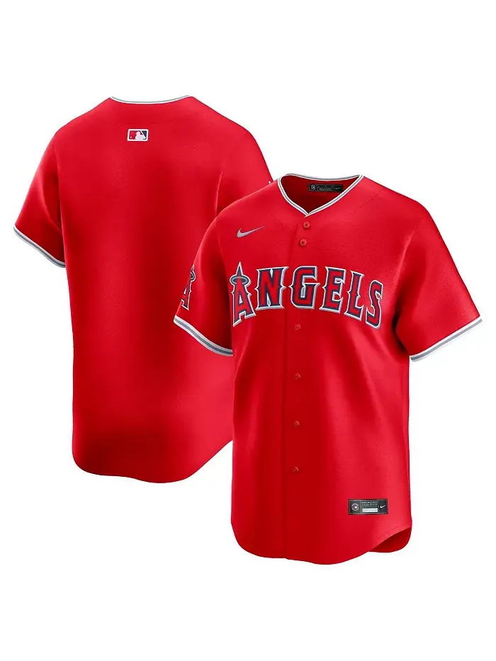Мужская красная альтернативная лимитированная футболка Los Angeles Angels Nike — изображение 1 из 3