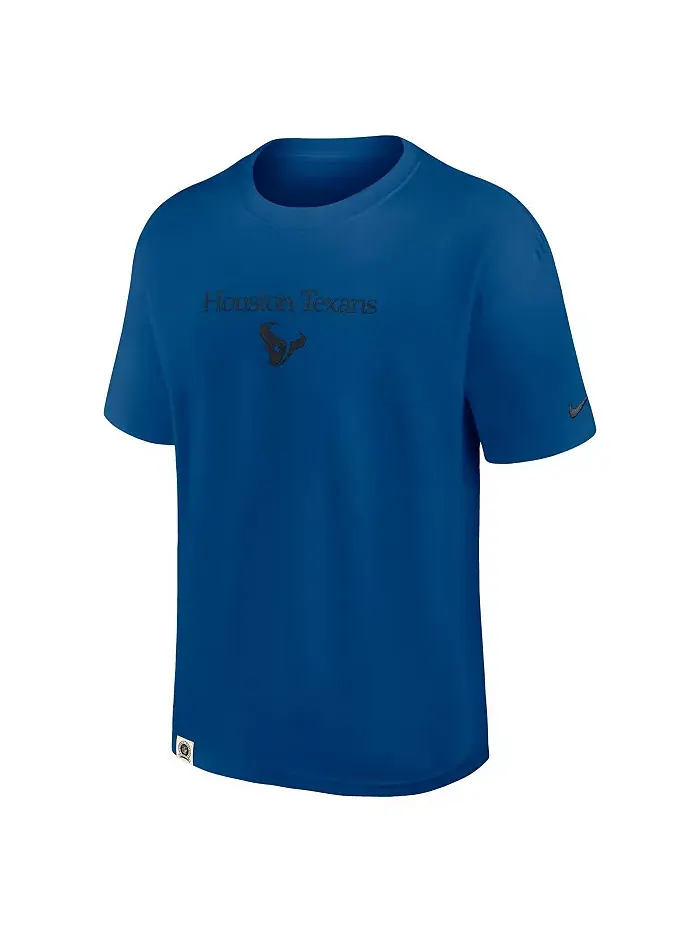 Мужская футболка Houston Texans Glory Max90 синего цвета Nike — изображение 2 из 3