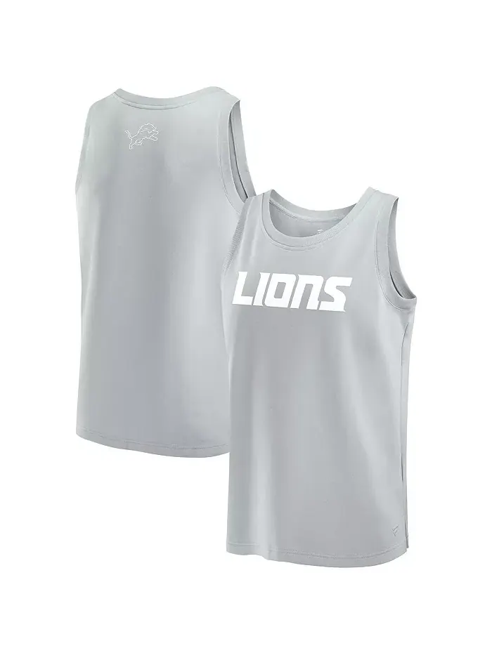 Мужская серая майка Detroit Lions Elements Fanatics — изображение 1 из 3