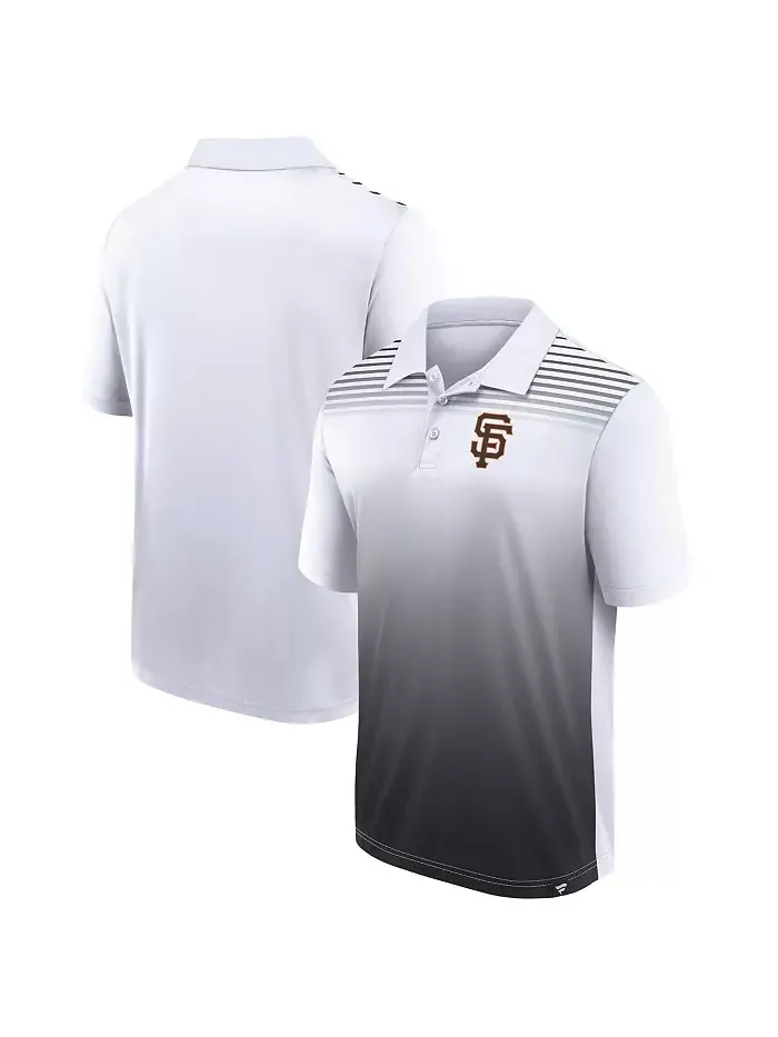 Мужская поло San Francisco Giants Sandlot Game белого и черного цветов Fanatics — изображение 1 из 3