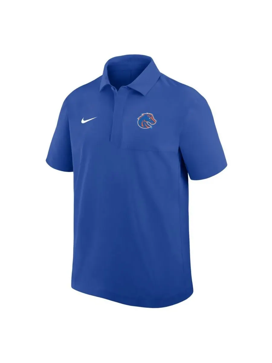 Мужская тканая рубашка-поло Royal Boise State Broncos Nike — изображение 2 из 3, королевский