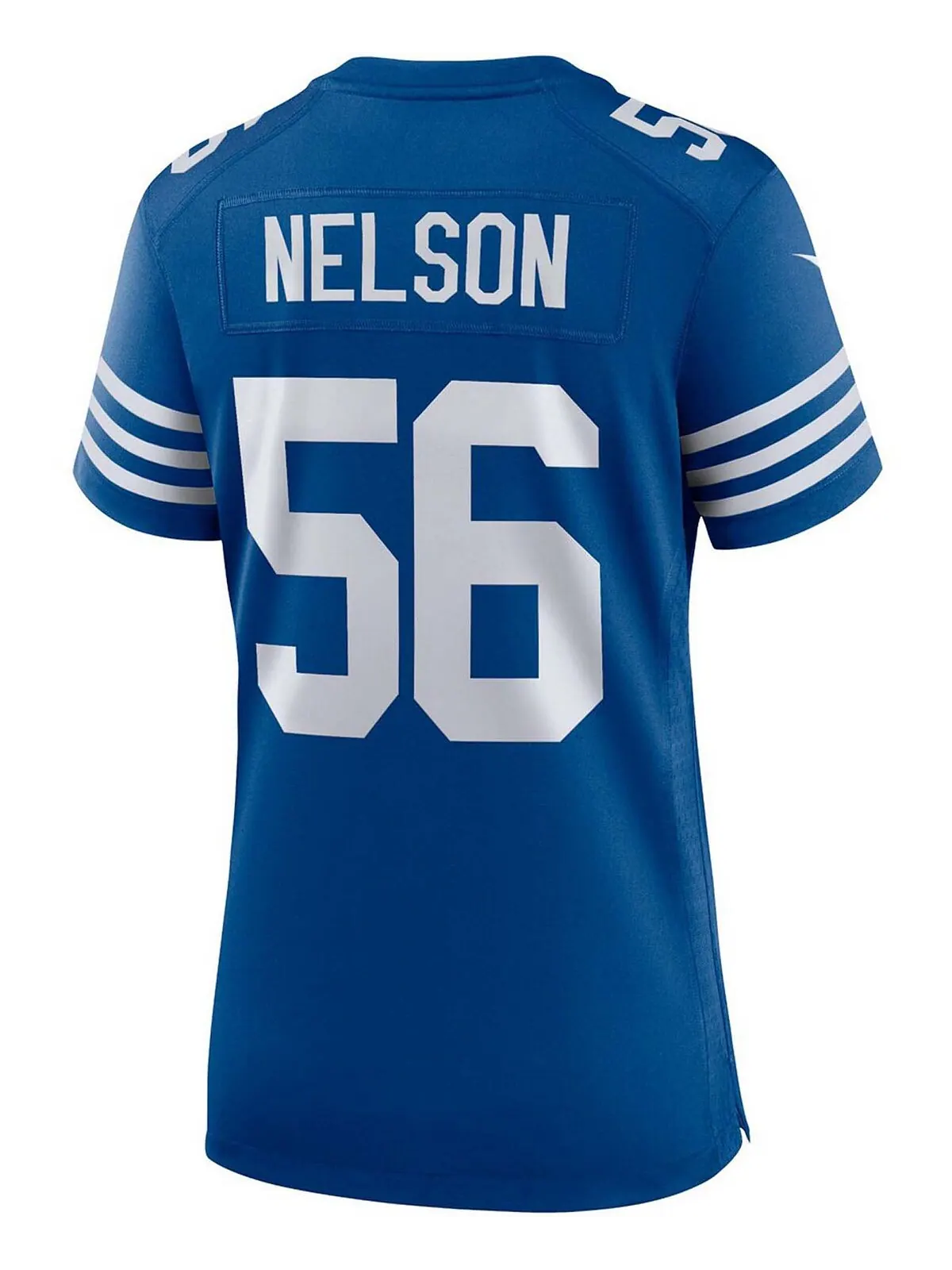 Женская майка для альтернативной игры Quenton Nelson Royal Indianapolis Colts Nike — изображение 2 из 3, королевский